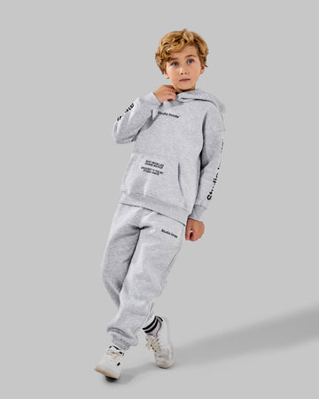 Studio  melton Set - ice Grey