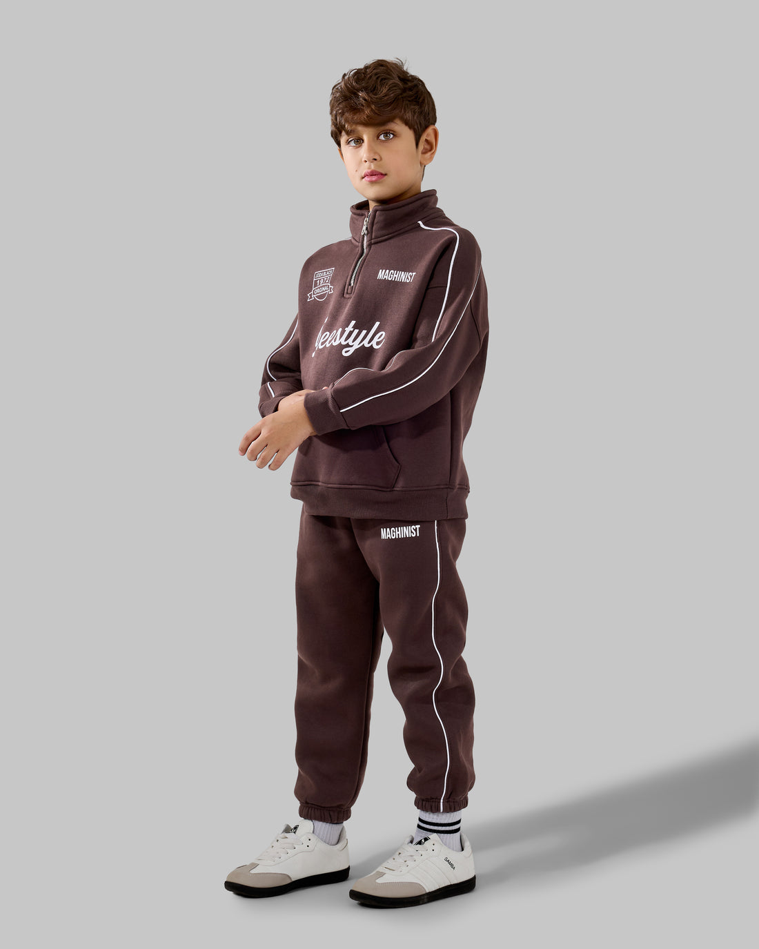 Free Style melton Set - Brown