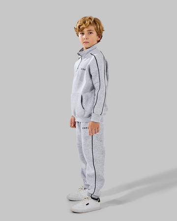 Core melton Set - ice grey