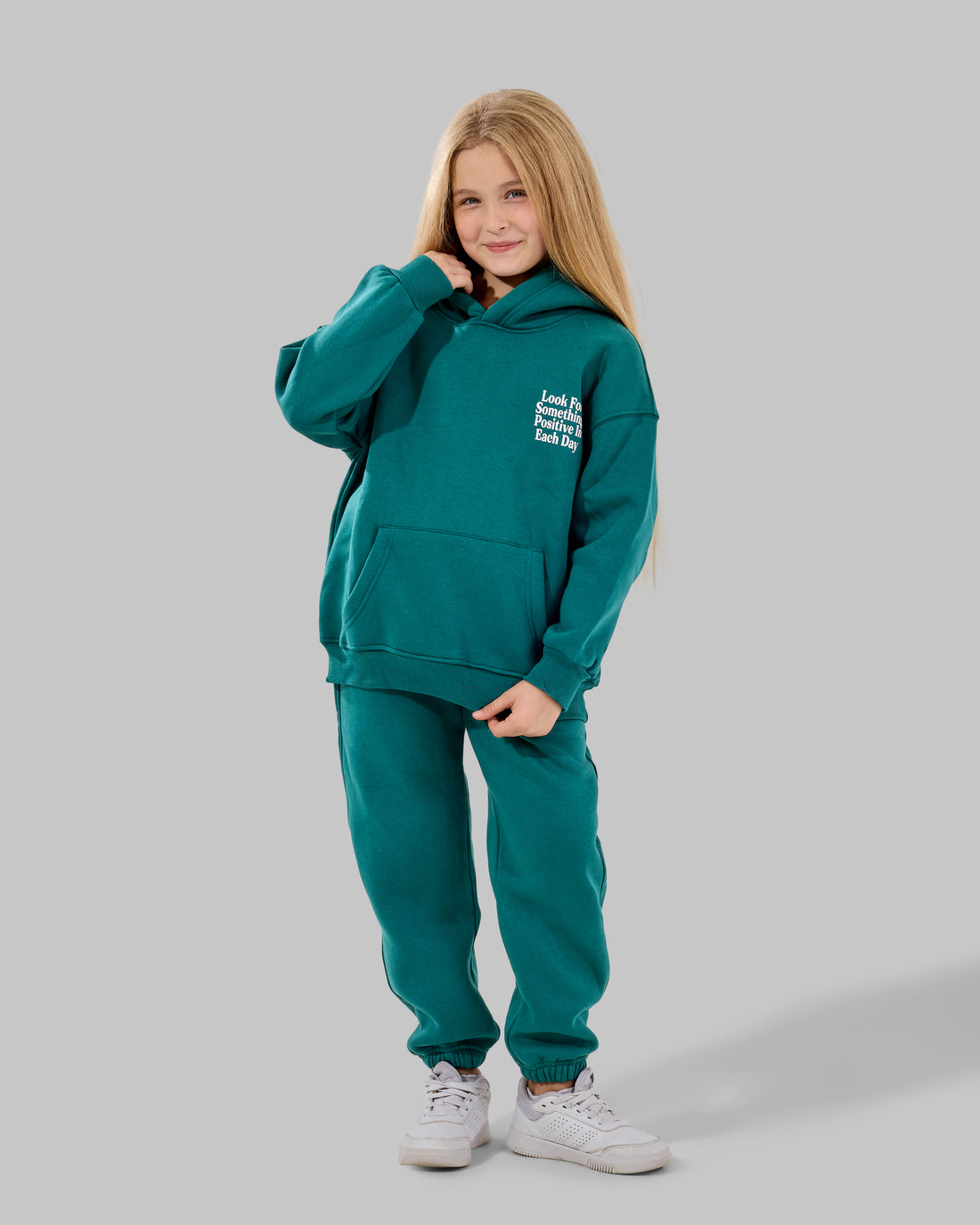 Looking melton Set - Green