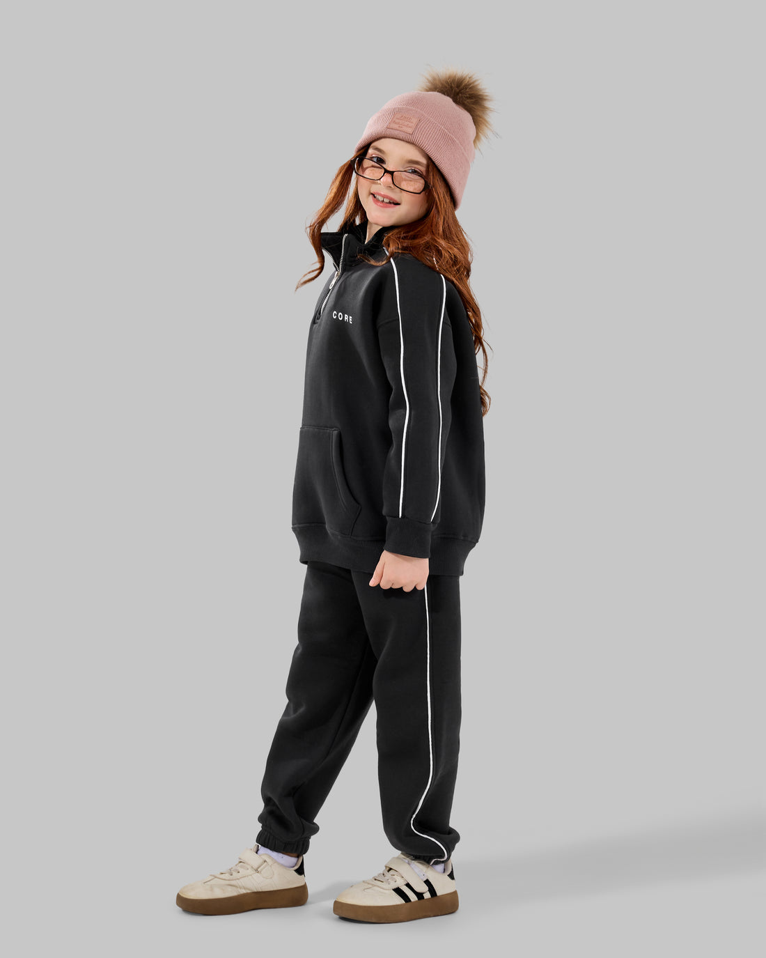 Core melton Set - Black