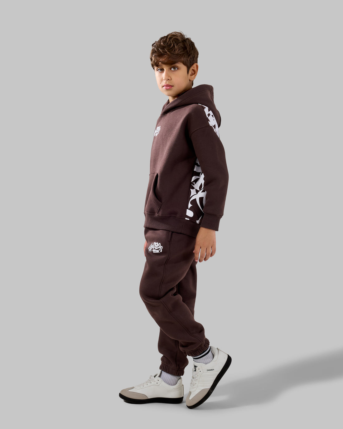 jakar  melton Set - Brown