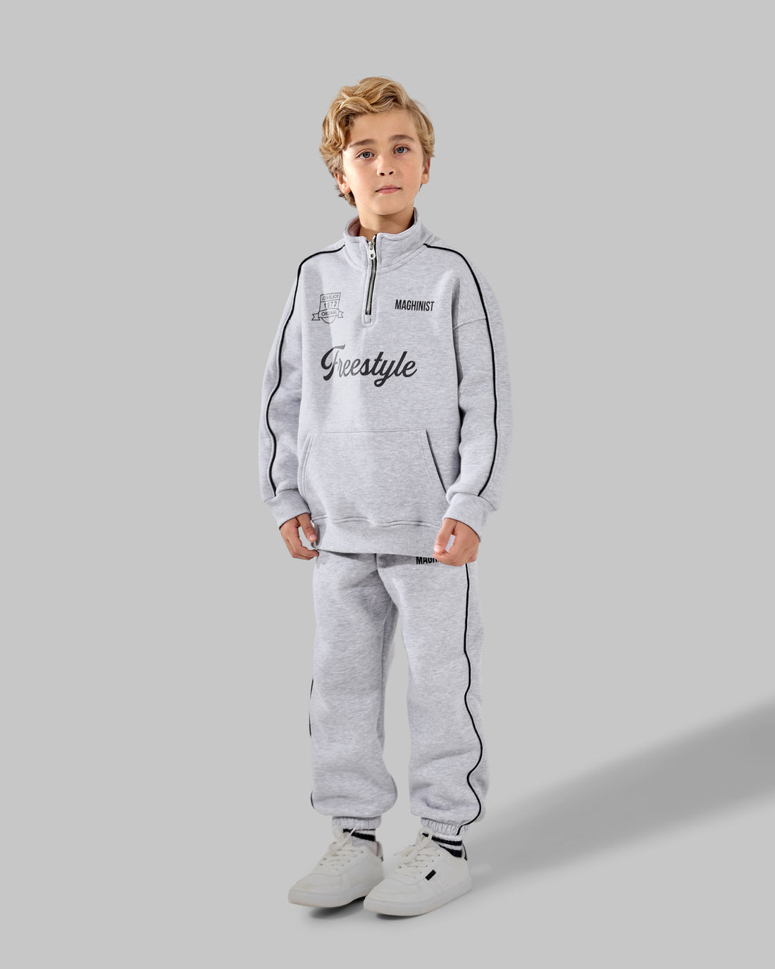 Free Style melton Set - ice grey