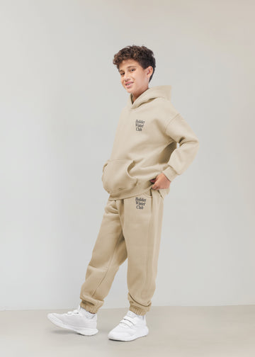 Holiday melton Set - Beige