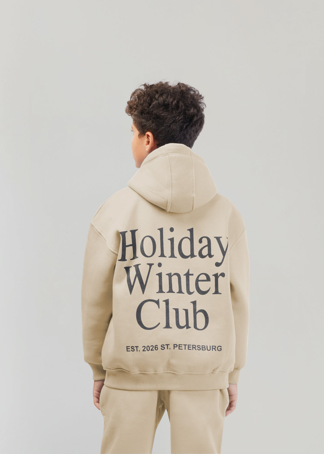 Holiday melton Set - Beige