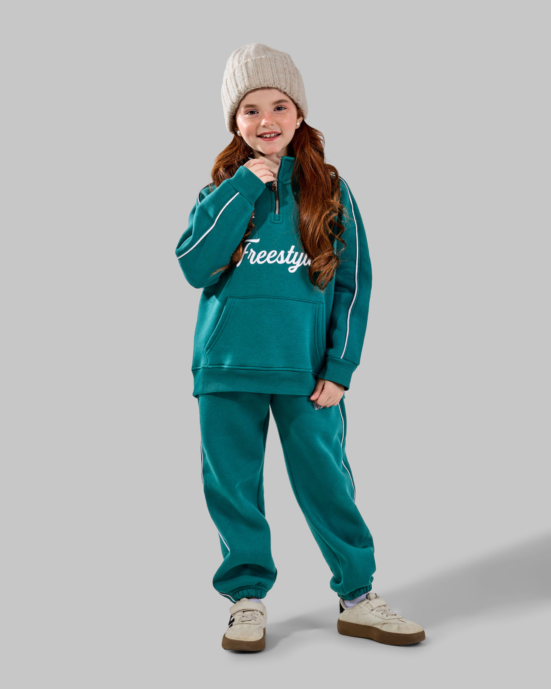 Free Style melton Set - Green