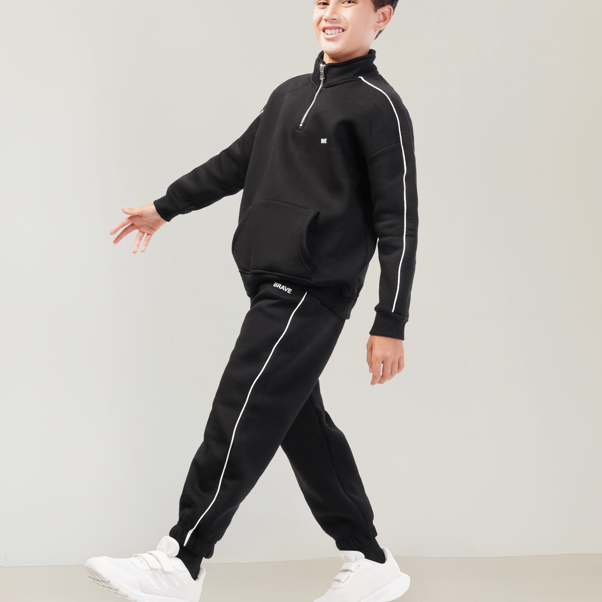 Brave melton Set - Black