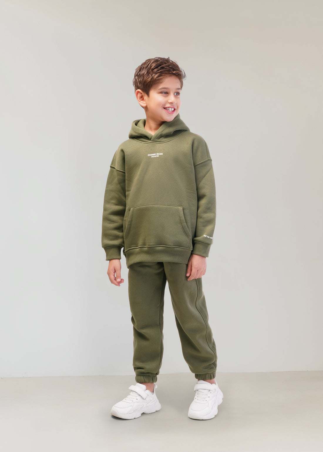 Unlimited Melton Set - Olive Green
