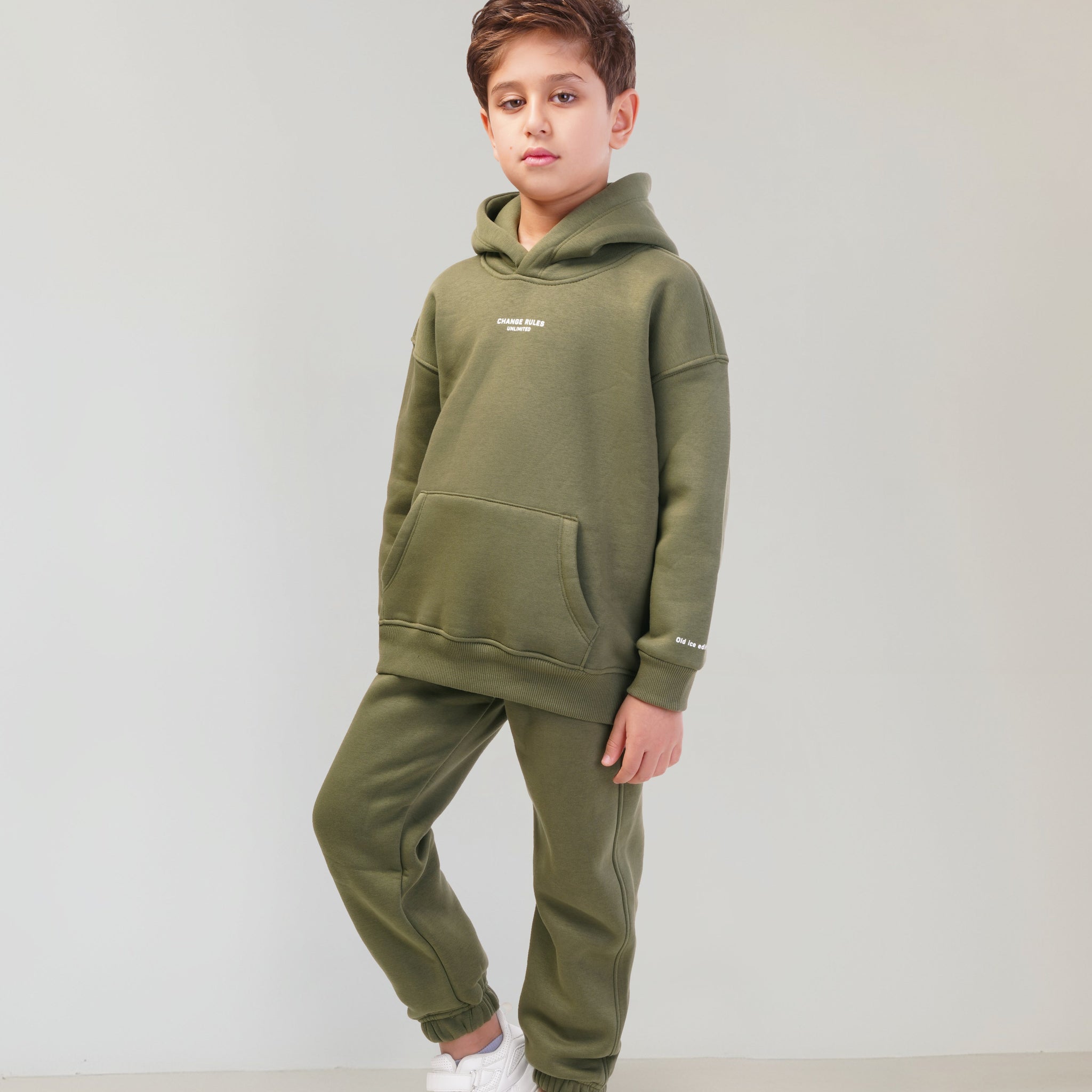 Unlimited Melton Set - Olive Green