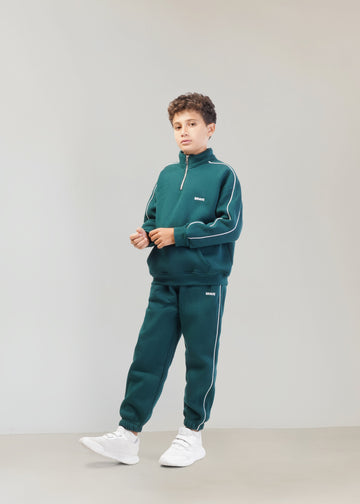Brave melton Set - Teal Green