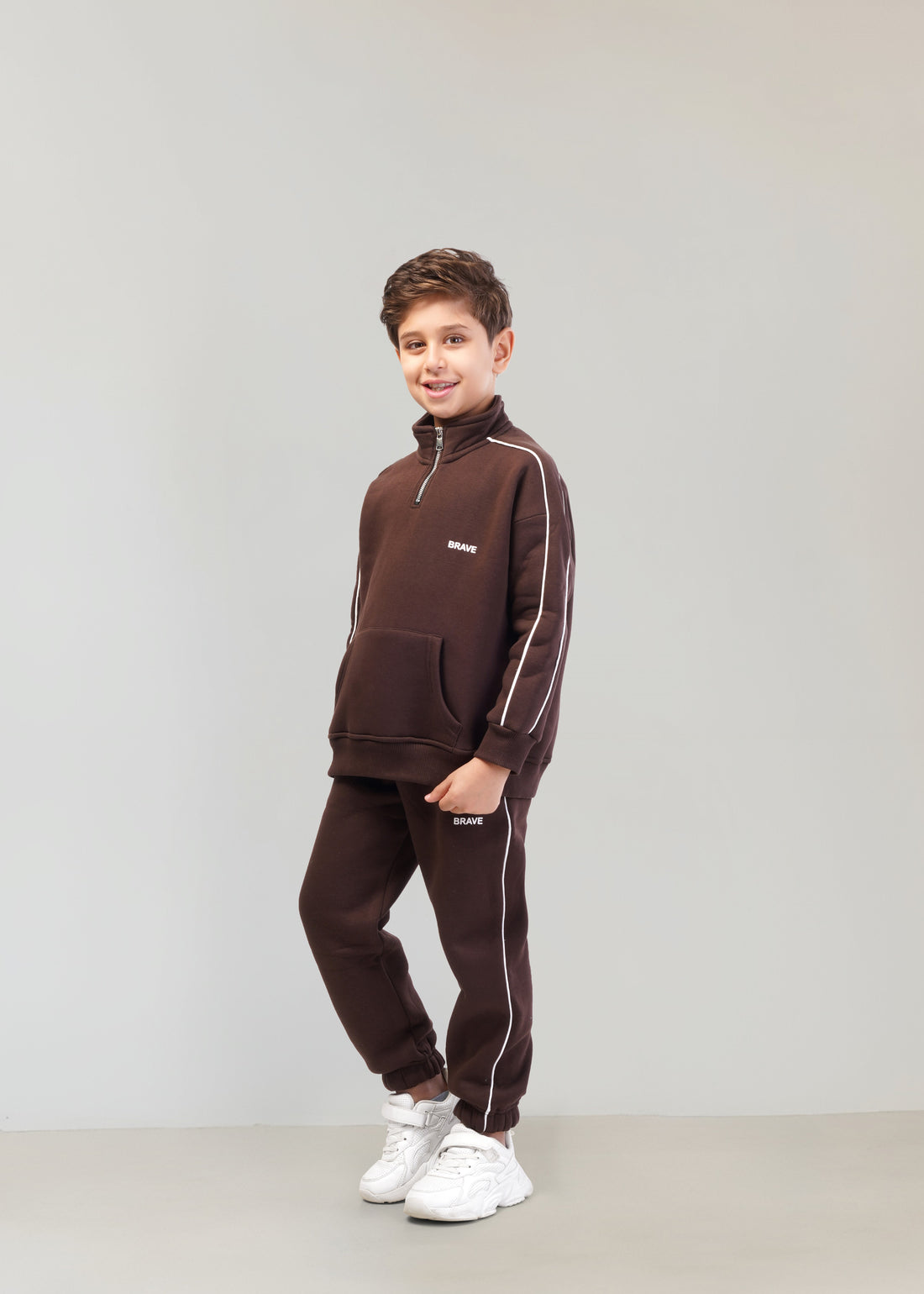 Brave melton Set - Brown