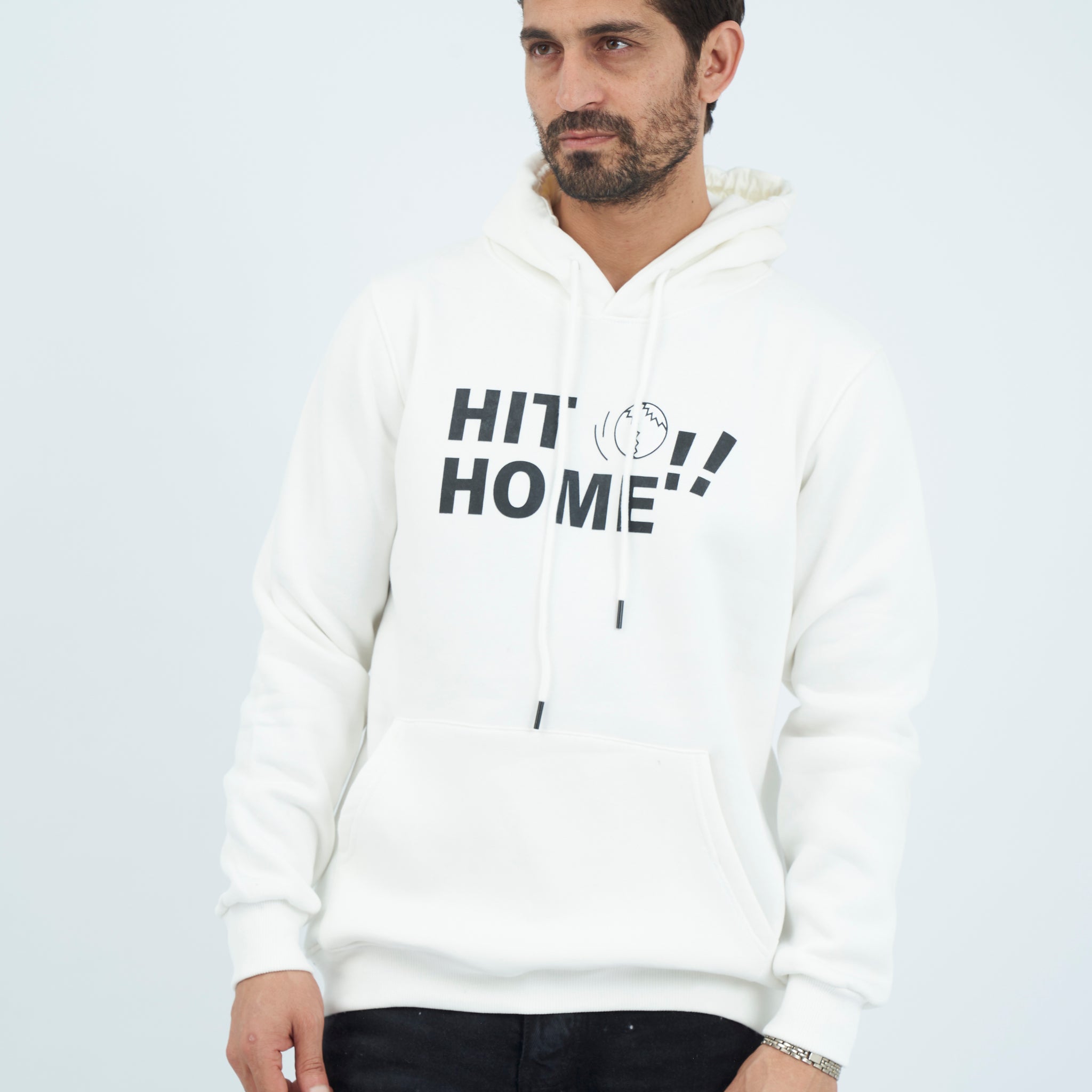 Printed Hoodie Sweatshirt