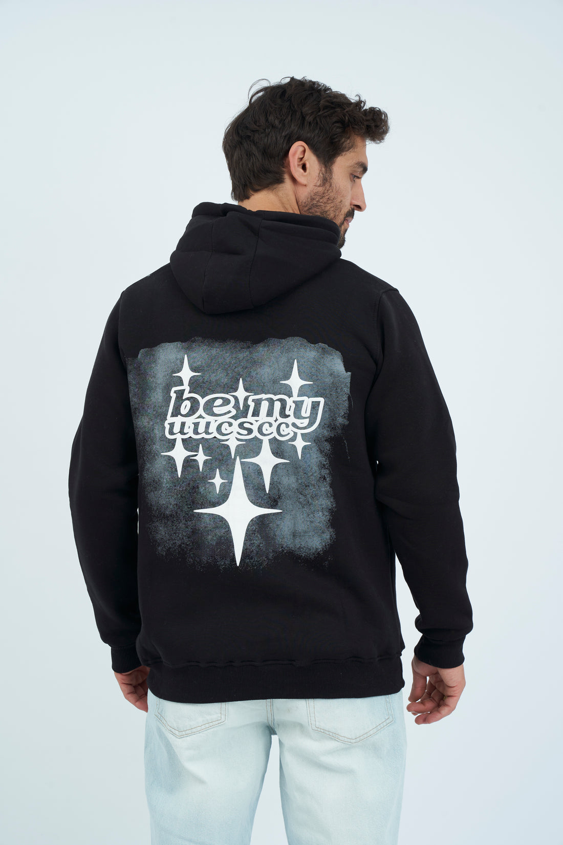 Printed Hoodie Sweatshirt