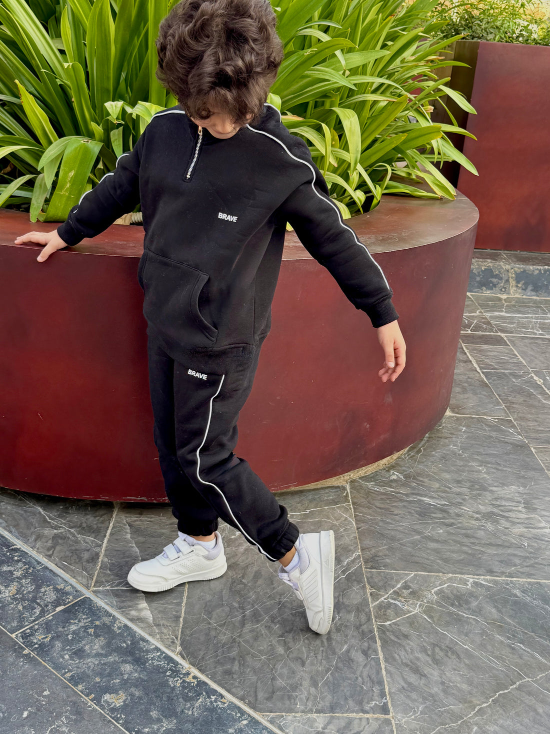 Brave melton Set - Black