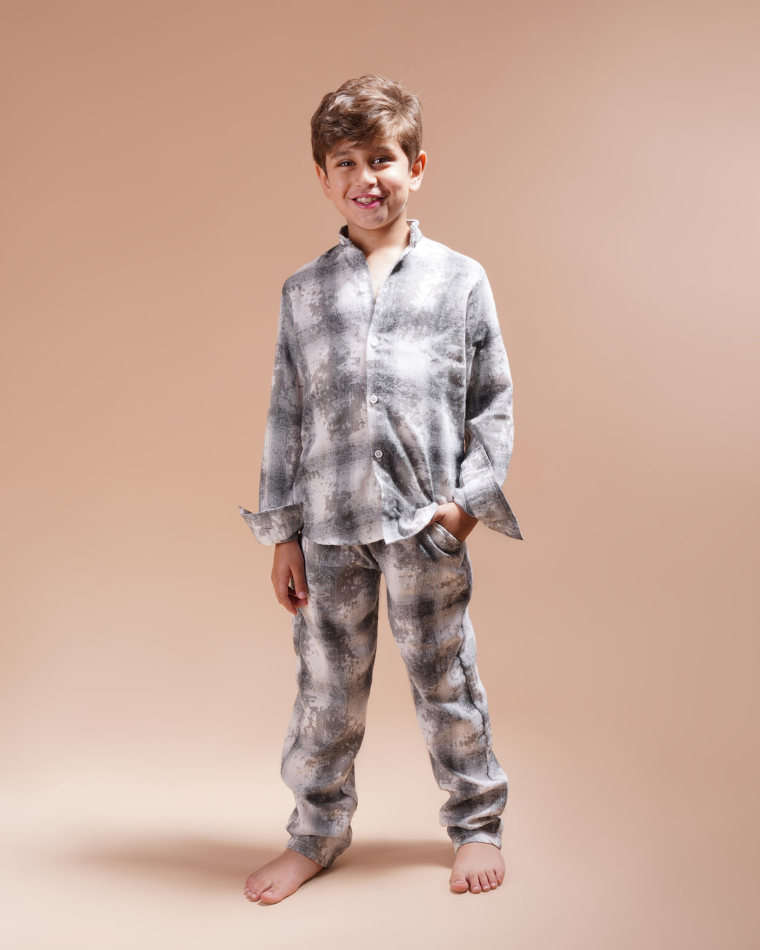 Boys 2 Piece Set - Shirt & Pants - B16