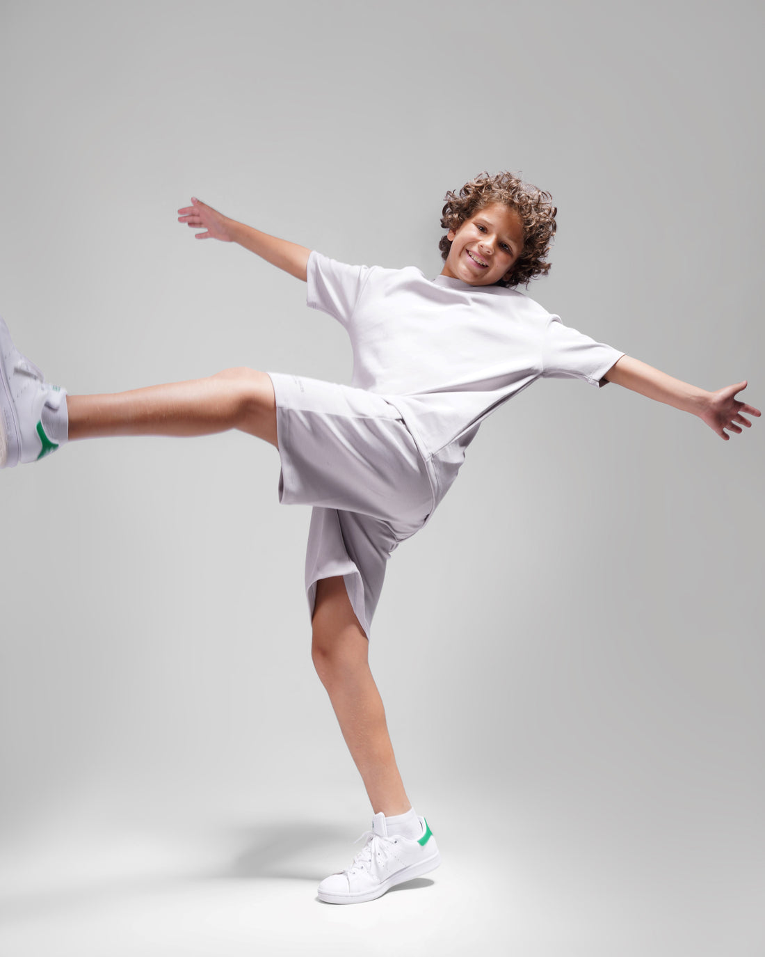 Boys 2 Piece Set - T-shirt & Short - Grey