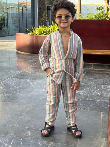 Boys 2 Piece Set - Shirt & Pants - B10