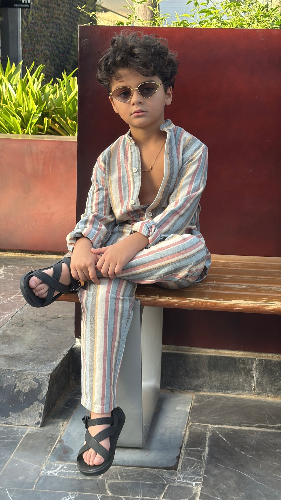 Boys 2 Piece Set - Shirt & Pants - B10