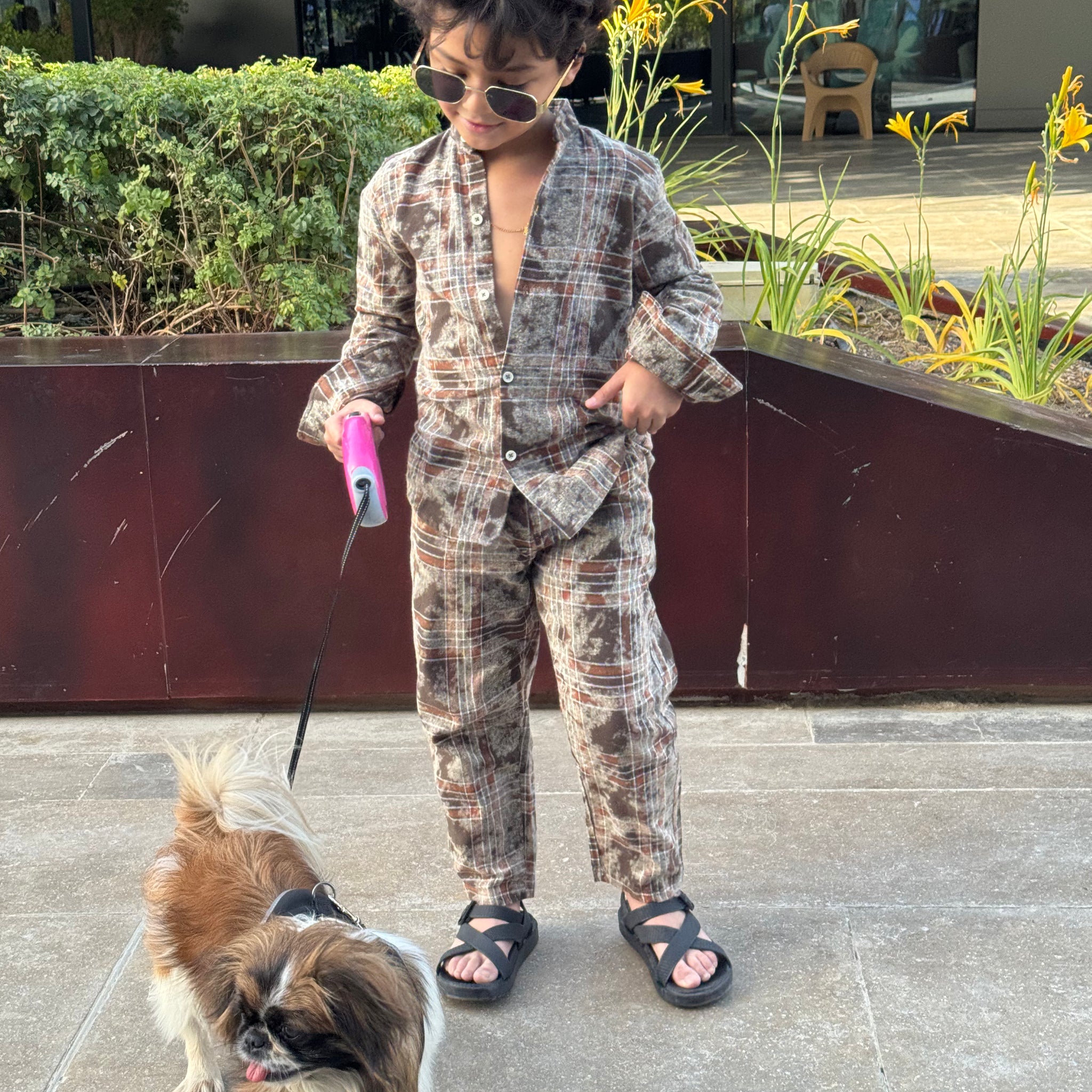 Boys 2 Piece Set - Shirt & Pants - B4