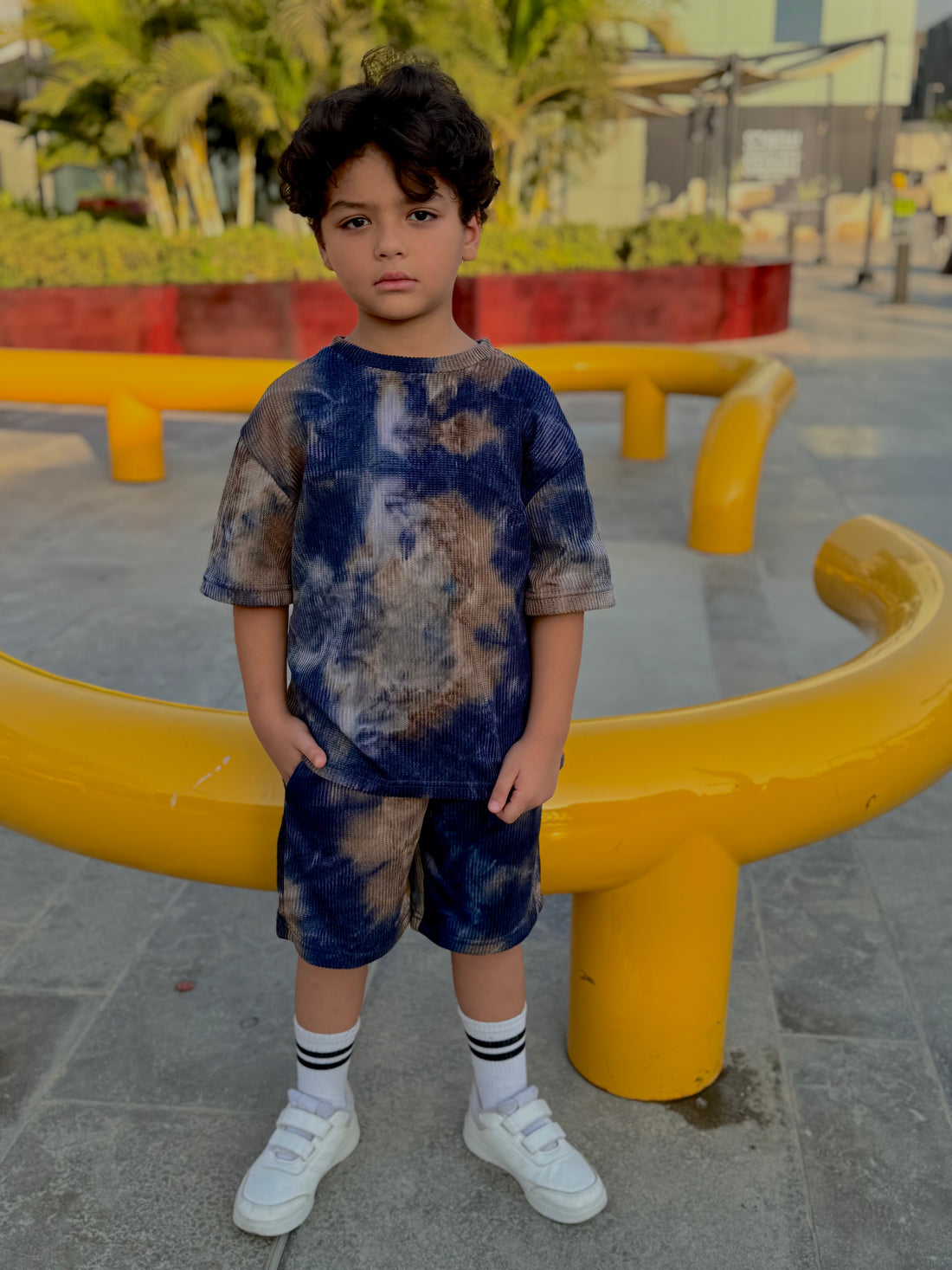 Tie-Dye Boys Set    D-12