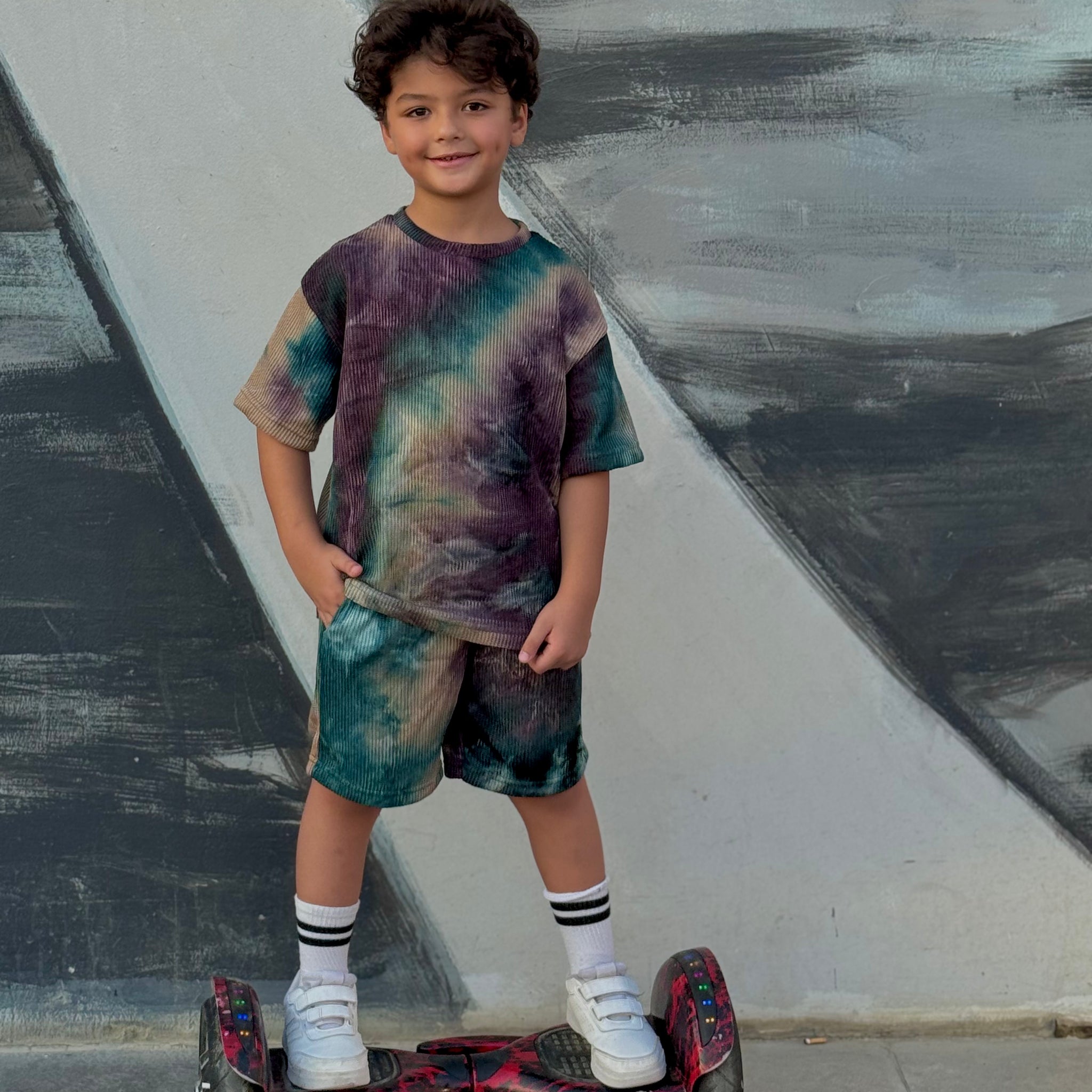 Tie-Dye Boys Set    D-5